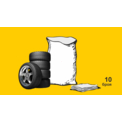 Tire bags 10 pieces large size /LDPE/